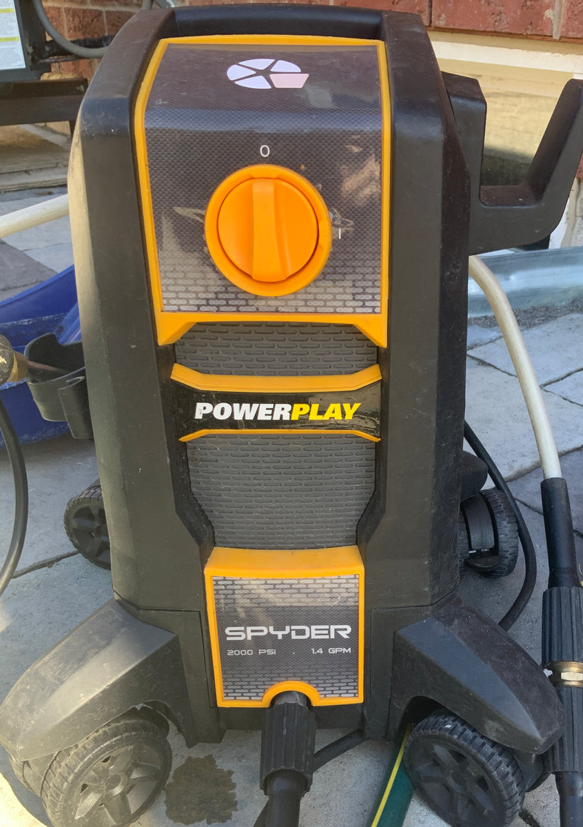 Spyder pressure deals washer 2000 psi