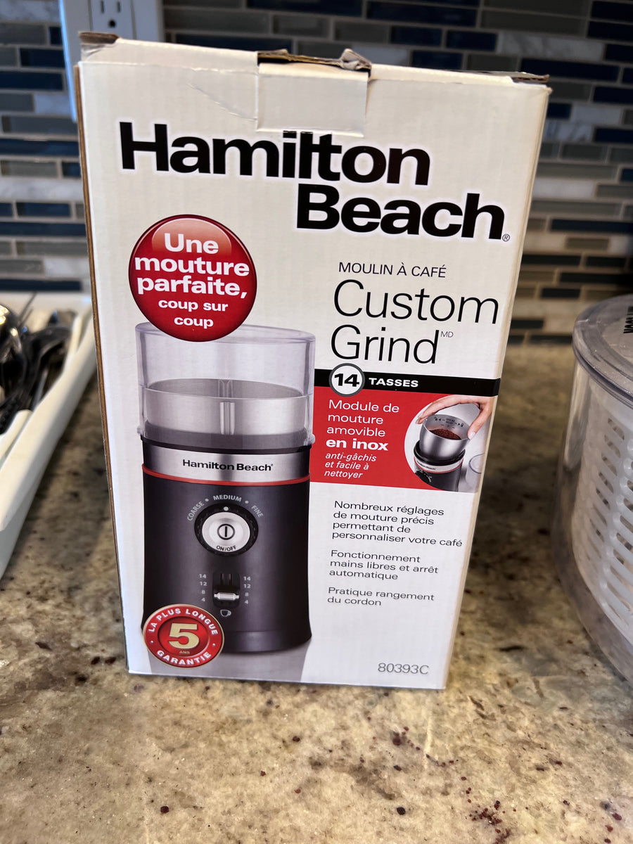 User manual Hamilton Beach Custom Grind 80396RC (English - 20 pages)