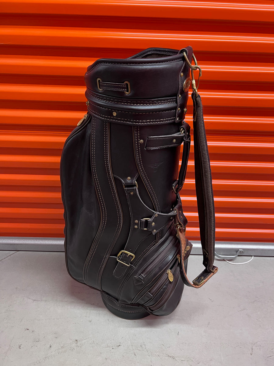 Vintage Brown Leather Burton Golf Bag Sell My Stuff Canada