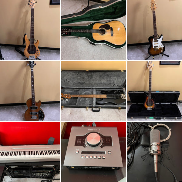 Pickering/Toronto- Collection of a Musician Online Content Sale- LIVE NOW!!!