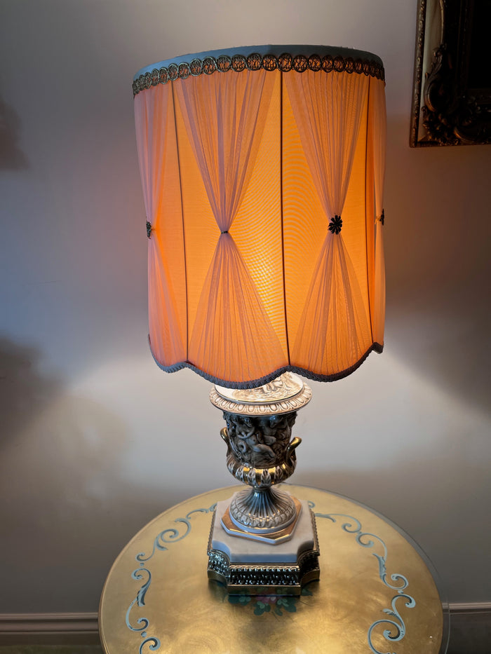 Vintage Porcelain Table Lamp