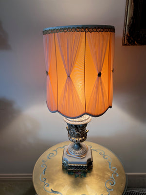 Vintage Porcelain Table Lamp