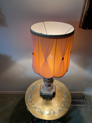 Vintage Porcelain Table Lamp