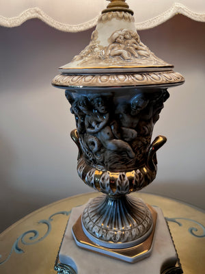 Vintage Porcelain Table Lamp