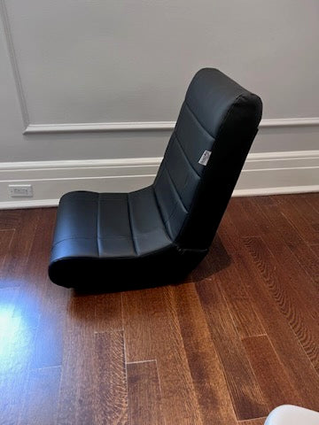 Loungie Rockme Black/Black Gaming Chair in the Video Gaming