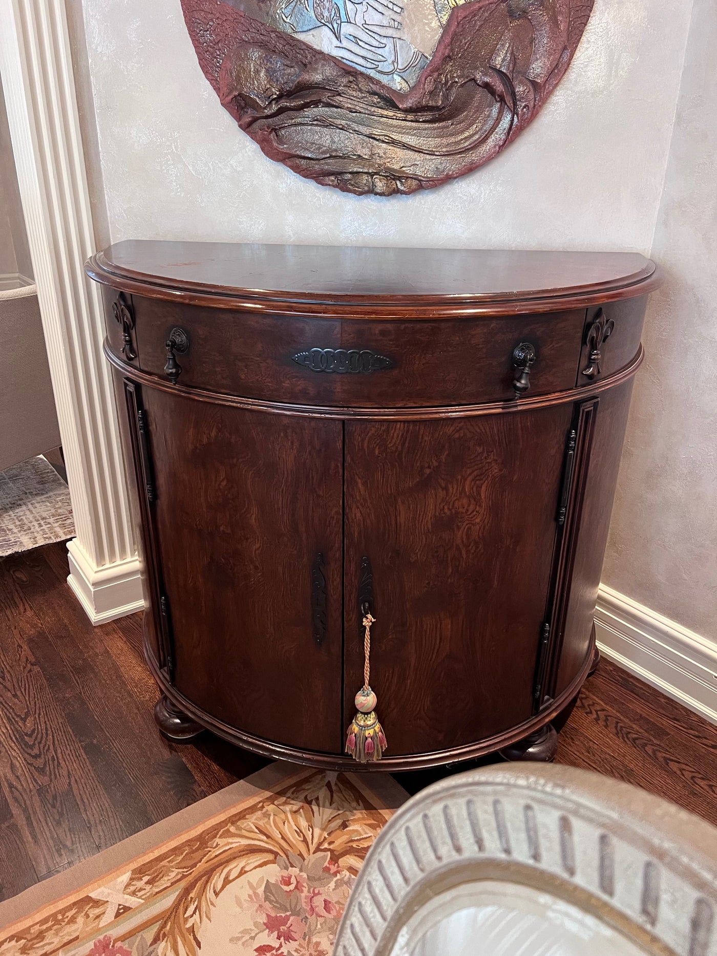 Large Demilune Console Cabinet Sell My Stuff Canada Canada s