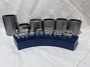 Swarovski Crystal 7471 001-006, 6 Piece Train Set