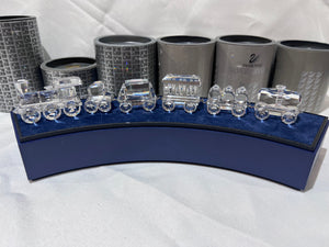 Swarovski Crystal 7471 001-006, 6 Piece Train Set