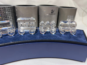 Swarovski Crystal 7471 001-006, 6 Piece Train Set