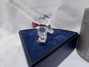 Swarovski Crystal 7637 002 Skate Kris Bear