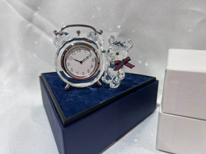 Swarovski Crystal 7481 001 Kris Bear Table Clock