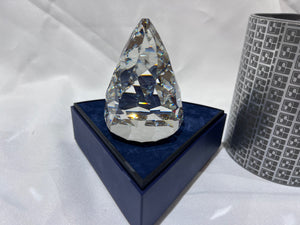 Swarovski Crystal 7452 NR 060 000 Rio Cone Paperweight