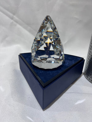 Swarovski Crystal 7452 NR 060 000 Rio Cone Paperweight