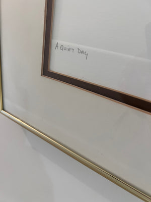 Limited Edition Signed Print 'A Quiet Day' by Joy Jerviss