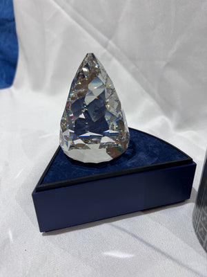 Swarovski Crystal 7452 NR 060 000 Rio Cone Paperweight