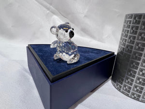 Swarovski Crystal 7673 NR 040 Koala Bear, Left Facing