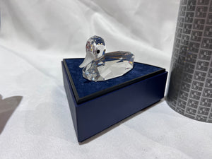 Swarovski Crystal 7647 NR 080 Mallard Duck, 2.5" wide