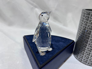 Swarovski Crystal 7643 085 Large Penguin, 3.25" high