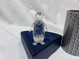 Swarovski Crystal 7643 085 Large Penguin, 3.25" high