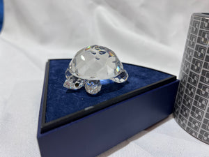 Swarovski Crystal 7632 045 Large Turtle, 2.25" wide