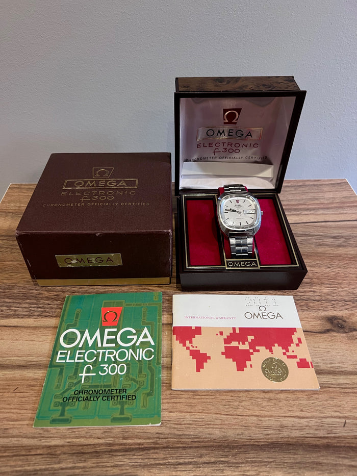 Omega Electronic F300hz Chronometer Watch