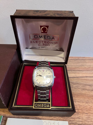 Omega Electronic F300hz Chronometer Watch