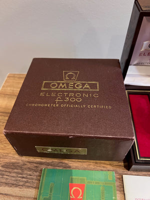 Omega Electronic F300hz Chronometer Watch