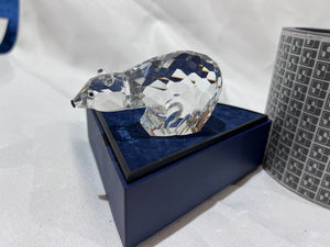 Swarovski Crystal 7649 NR 85 Polar Bear, 3.5" wide