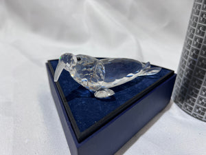 Swarovski Crystal 7620 100 Walrus, 3.5" wide