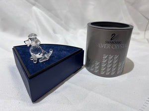 Swarovski Crystal 7619 005 Poodle Sitting