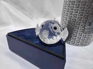 Swarovski Crystal 7644 041 Large Blowfish, 2.75"