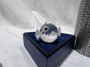 Swarovski Crystal 7644 041 Large Blowfish, 2.75"