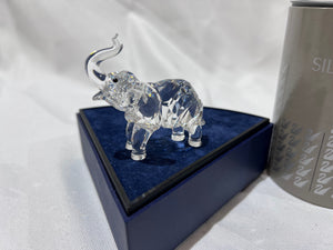 Swarovski Crystal 7640 001 Baby Elephant, 2.5" high