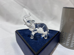 Swarovski Crystal 7640 001 Baby Elephant, 2.5" high