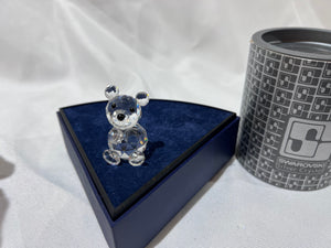 Swarovski Crystal 7637 044 Mini Bear, 1.75" high