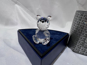 Swarovski Crystal 7637 054 Small Bear, 2" high