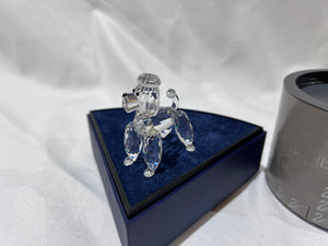 Swarovski Crystal 7619 003 Poodle Standing, 2.25" high