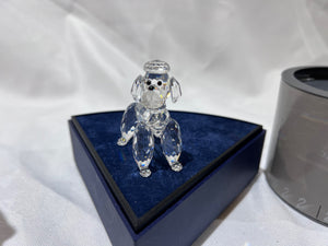 Swarovski Crystal 7619 003 Poodle Standing, 2.25" high