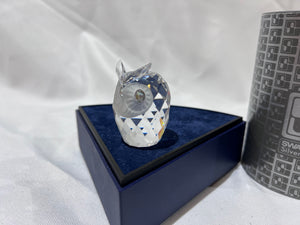 Swarovski Crystal 7636 046 Small Owl, 2" high