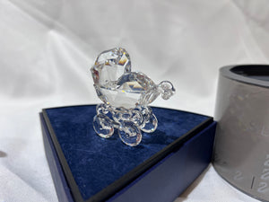 Swarovski Crystal 199197 Baby Carriage, 2" high