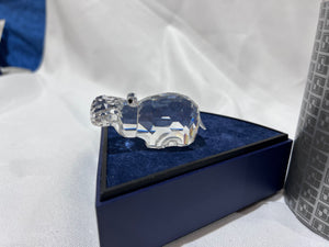 Swarovski Crystal 7626 065 Large Hippopotamus, 3.5" wide