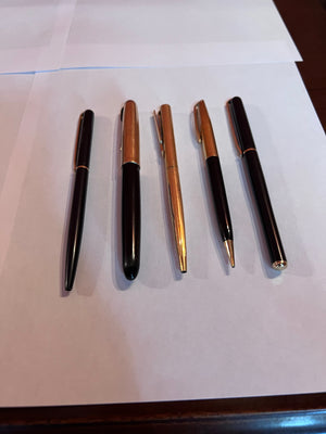 10k/12k Gold Filled Pen Lot