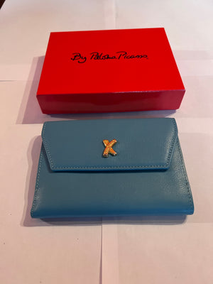 BRAND NEW Paloma Picasso Blue Wallet