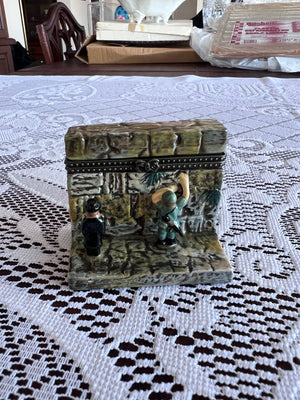 JACOB ROSENTHAL JUDAICA COLLECTION WAILING WALL TRINKET BOX BY YITZY ERPS