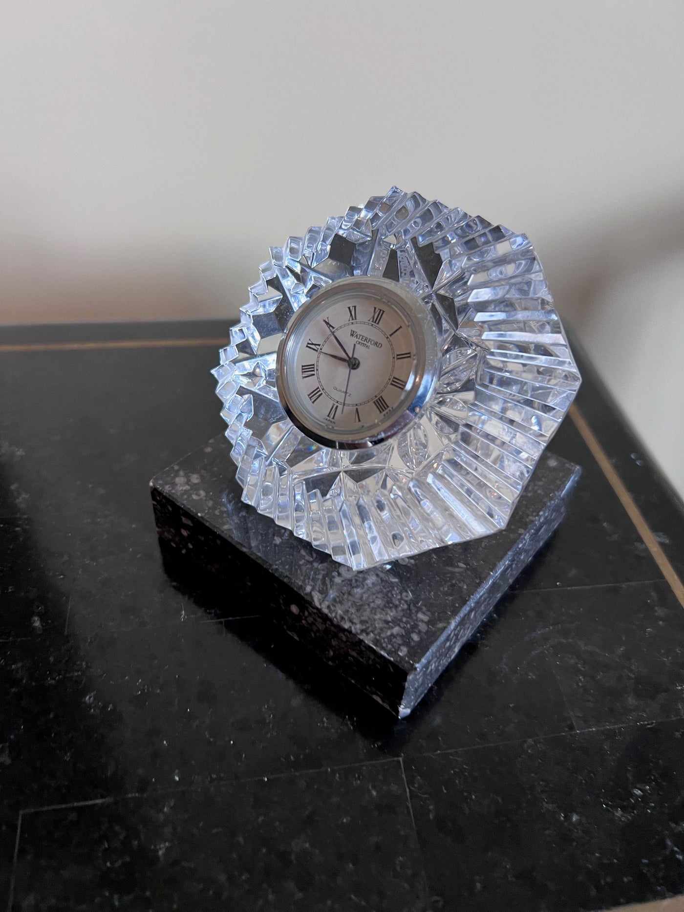 Waterford Crystal Clock - YouTube
