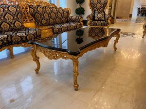 'Modenese Gastone' Casanova Collection Marble Top Coffee Table