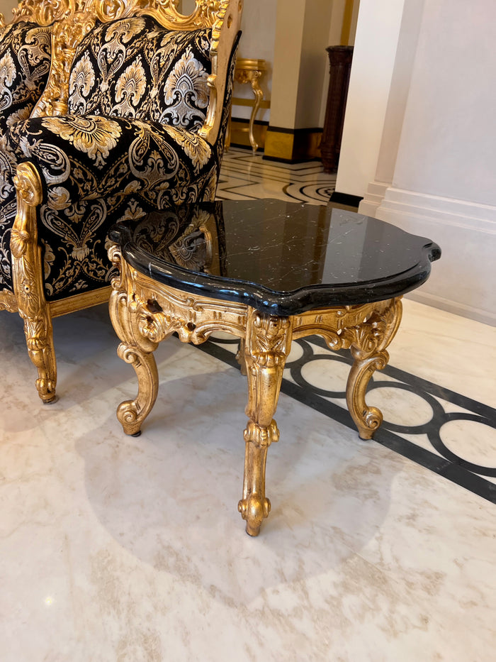 Pair of 'Modenese Gastone' Casanova Collection Marble Top Side Tables