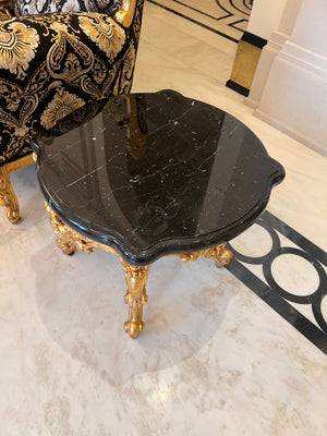 Pair of 'Modenese Gastone' Casanova Collection Marble Top Side Tables