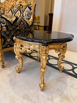 Pair of 'Modenese Gastone' Casanova Collection Marble Top Side Tables