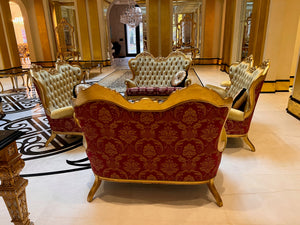 'FDesign Italia' Baroque Style Love Seat (*4 available- sold individually- select quantity)